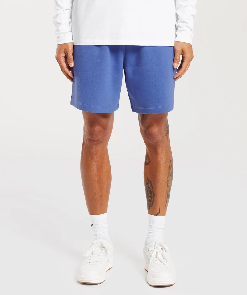 Gymshark Knit Shorts - Blue