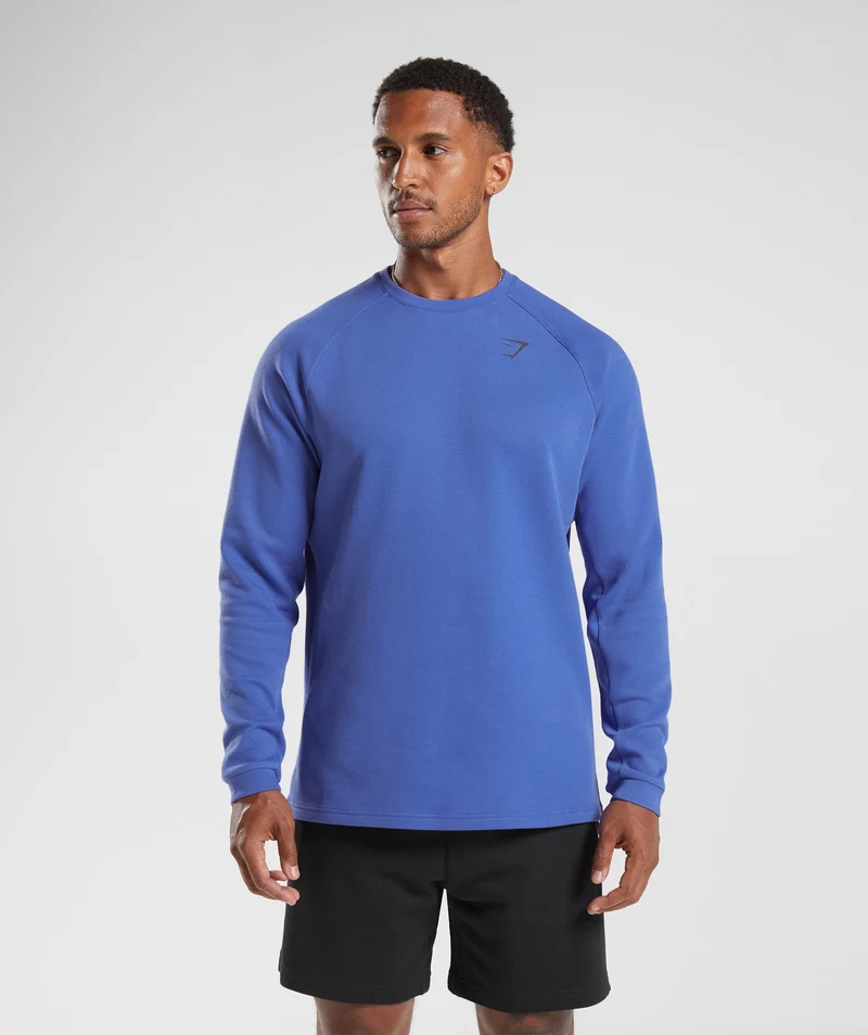 Gymshark Knit Crew - Blue