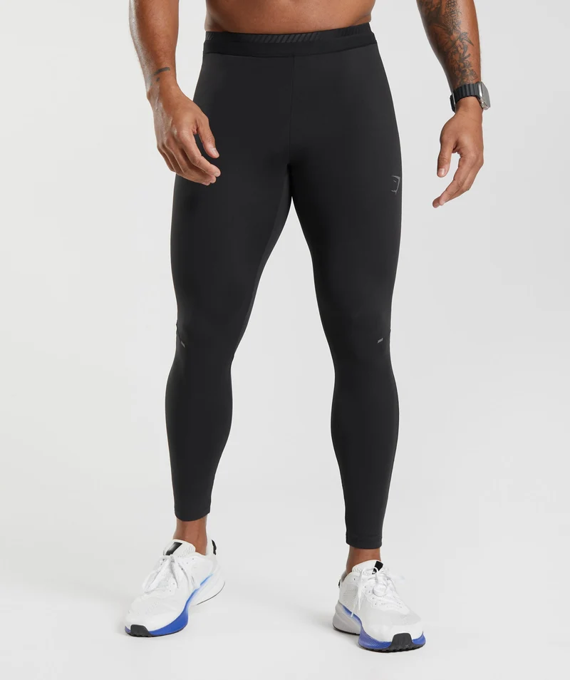 Gymshark Apex Run Tight - Black