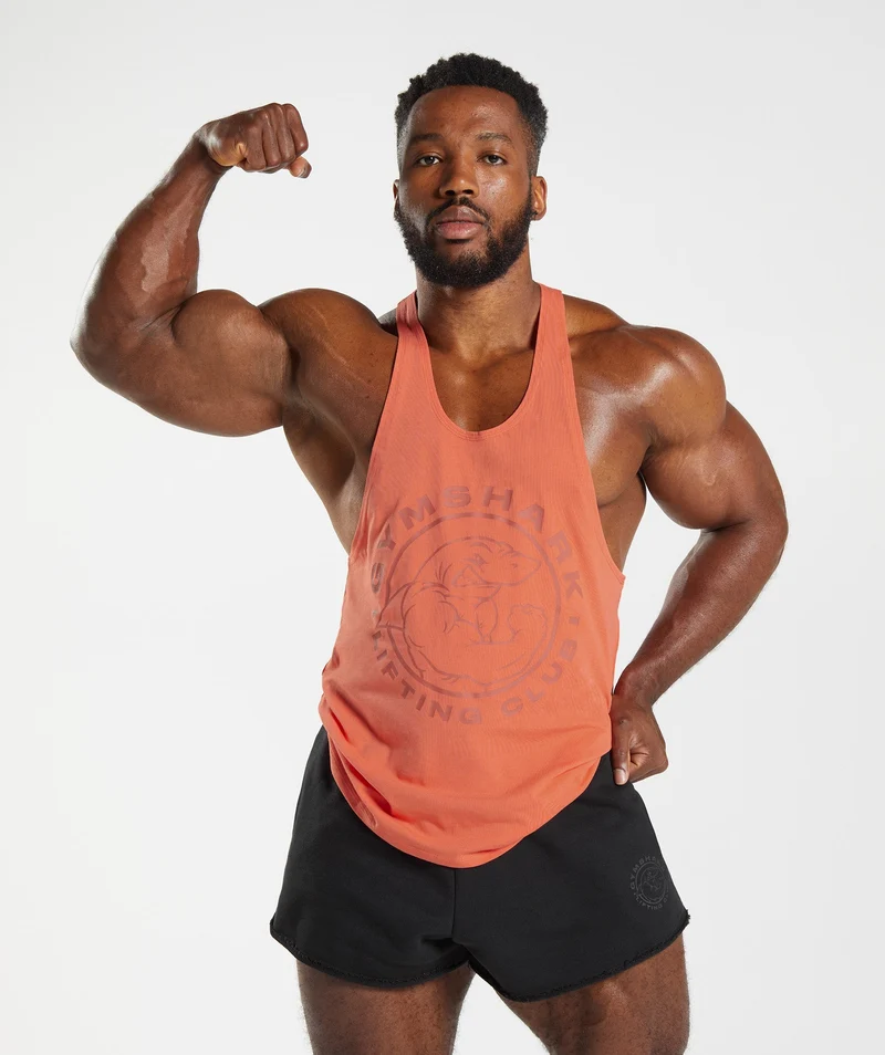 Gymshark Legacy Stringer - Orange