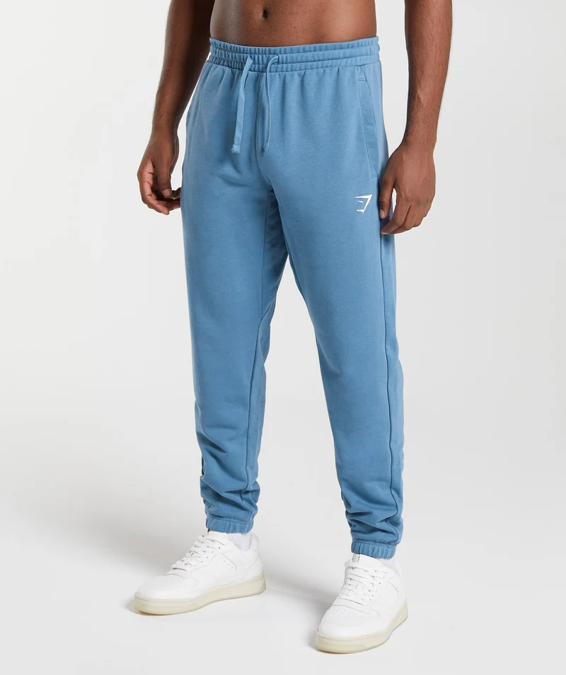 Gymshark Essential Oversized Joggers - Blue