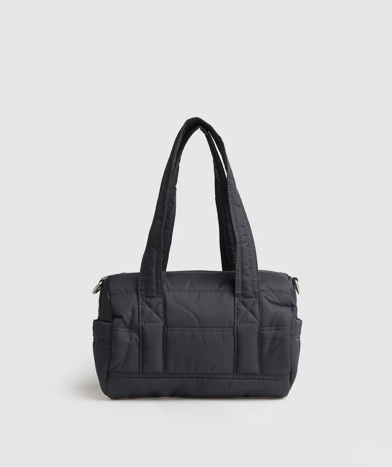 Gymshark Premium Lifestyle Mini Barrel Bag - Grey