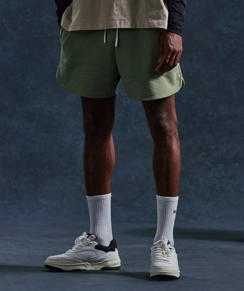 Gymshark Rest Day Sweats 4" Short - Sage Green