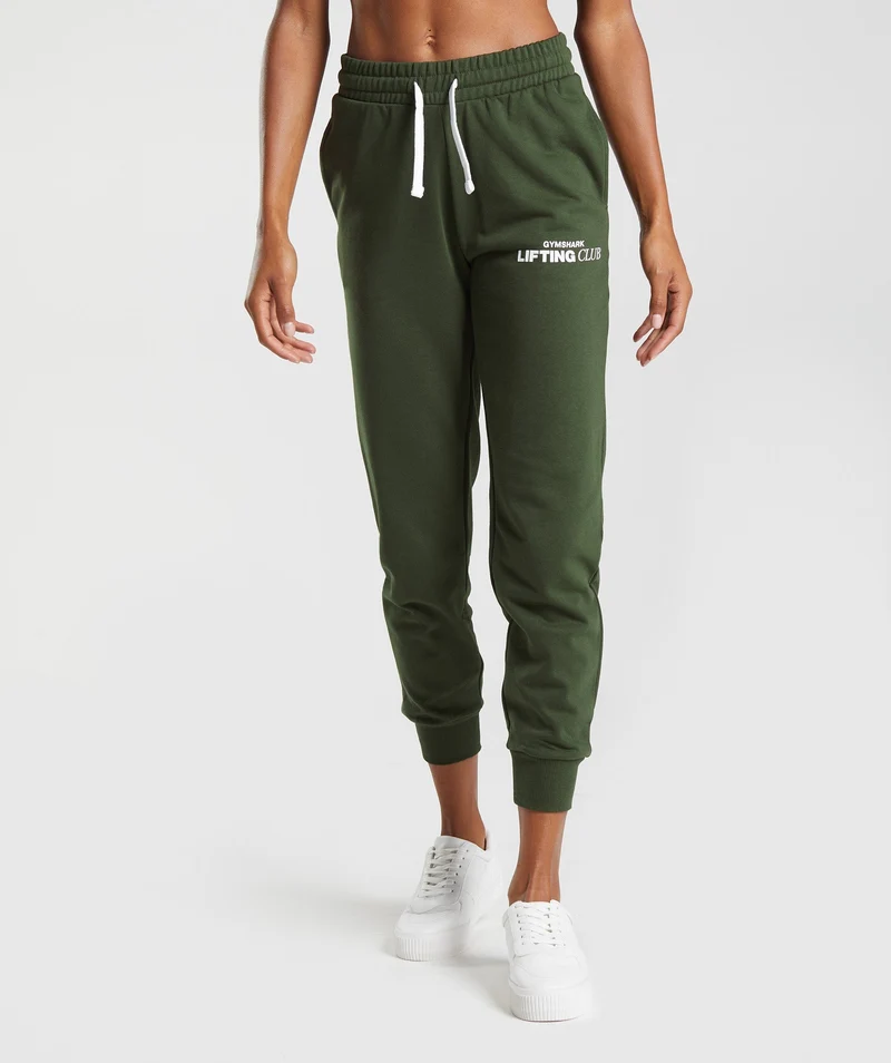Gymshark Social Club Jogger - Moss Olive