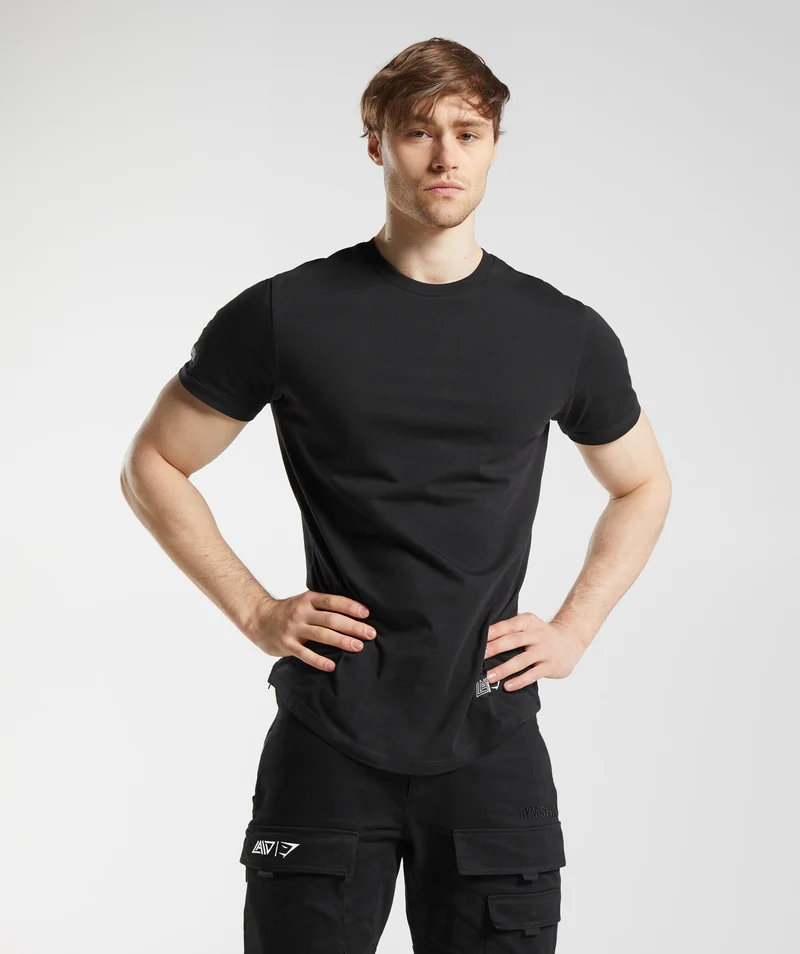Gymshark x David Laid T-Shirt - Black
