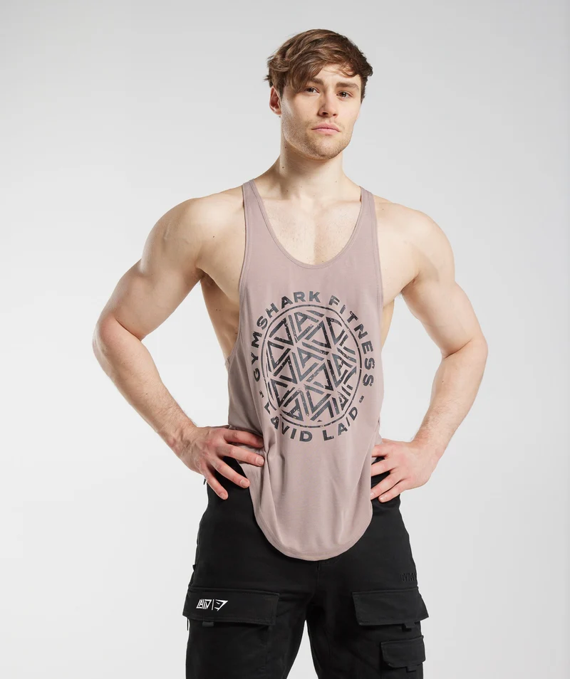 Gymshark x David Laid Stringer - Modern Blush Pink