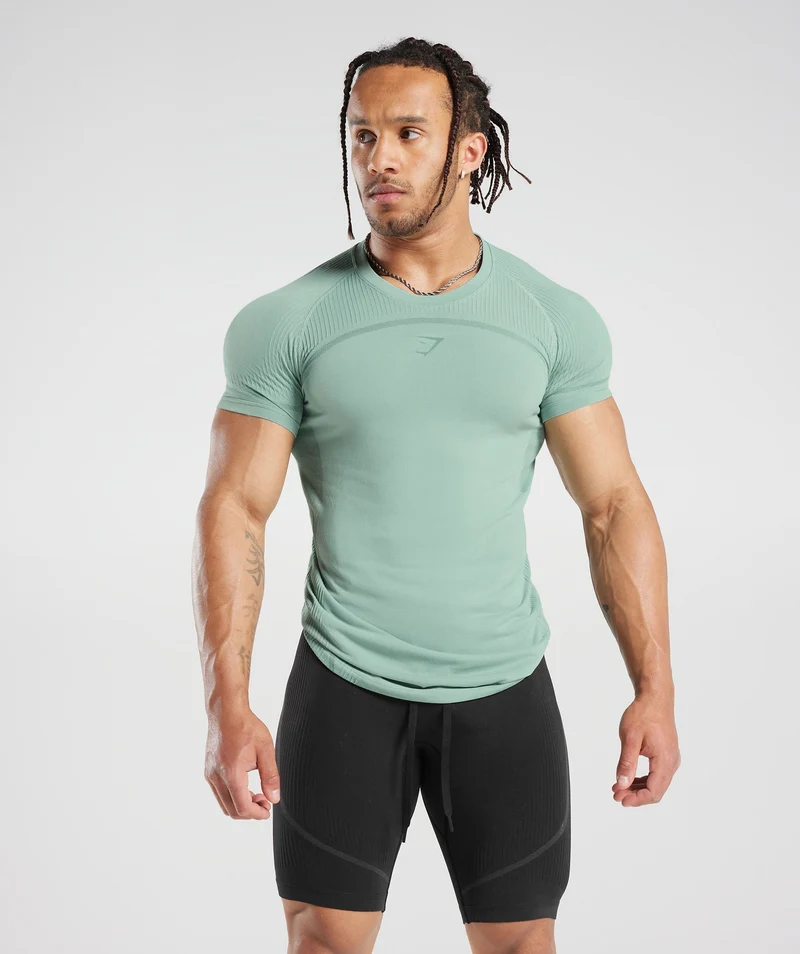 Gymshark 315 Seamless T-Shirt - Teal
