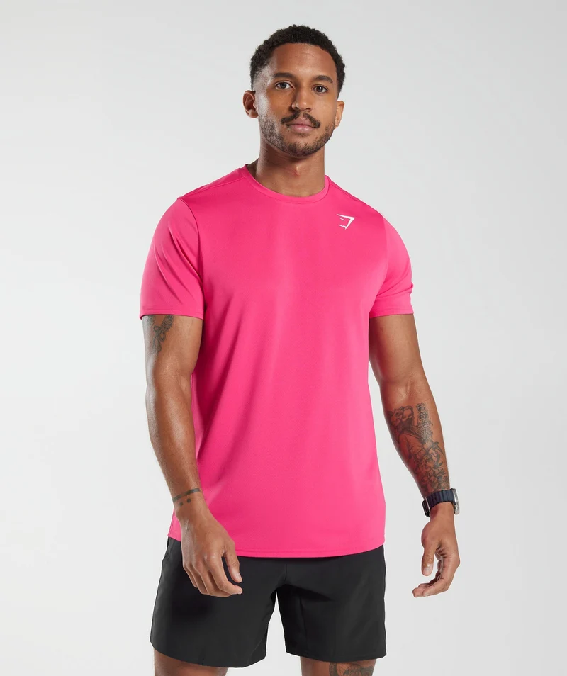 Gymshark Arrival T-Shirt - Pink