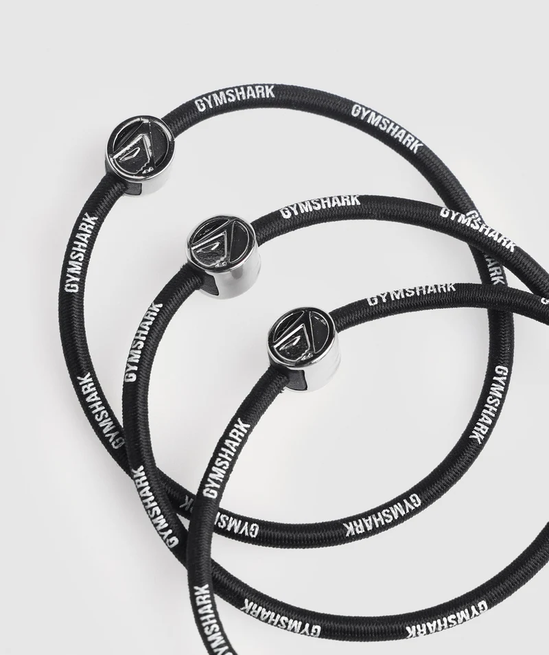 Gymshark Sharkhead Hairband 3pk - Black