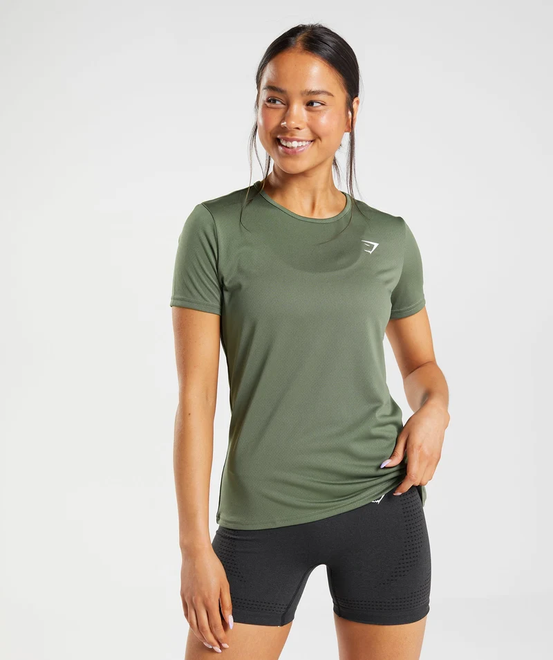 Gymshark Training T-Shirt - Core Olive