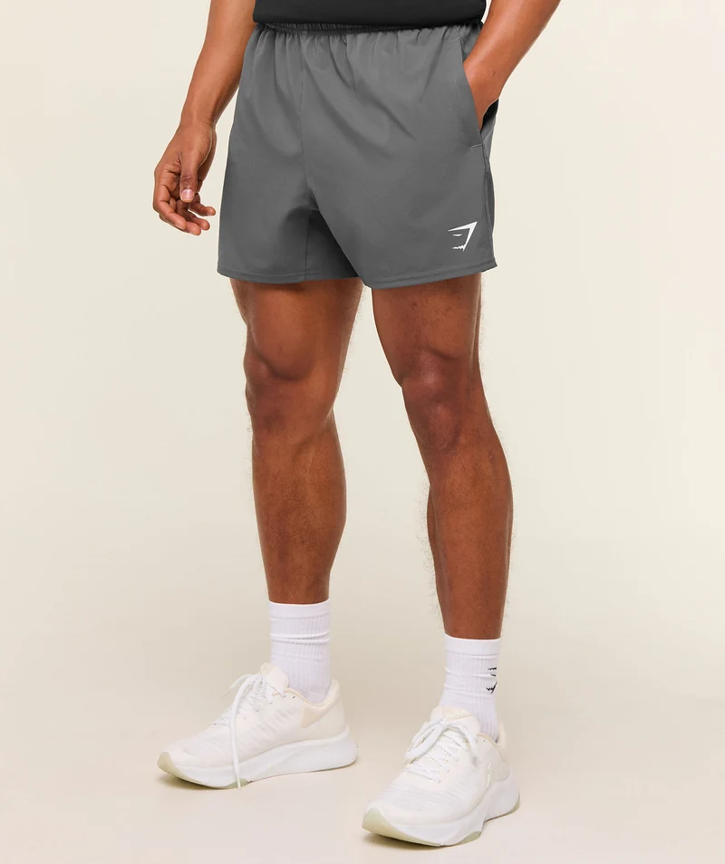 Gymshark Arrival 5" Shorts - Grey
