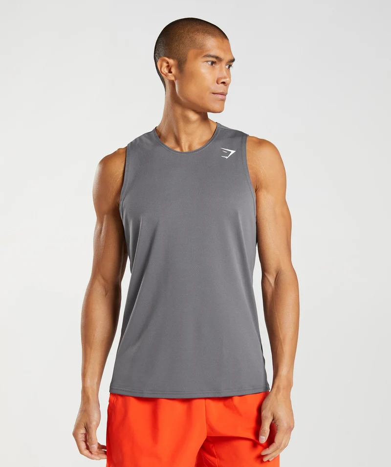 Gymshark Arrival Tank - Grey