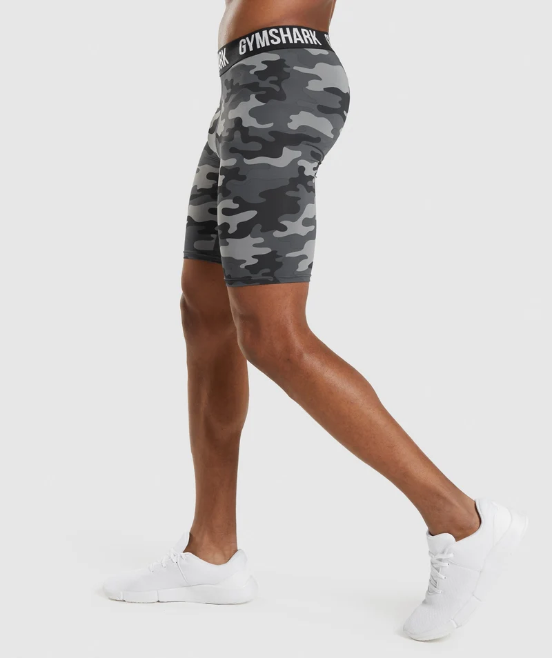 Gymshark Element Baselayer Shorts - Grey