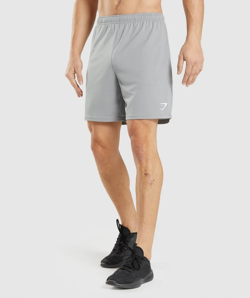 Gymshark Arrival Knitted 7" Short - Smokey Grey