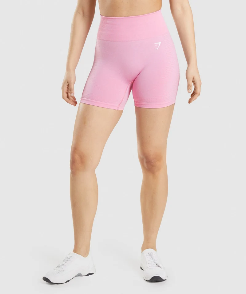 Gymshark Vital Seamless 2.0 Shorts - Sorbet Pink/ Marl