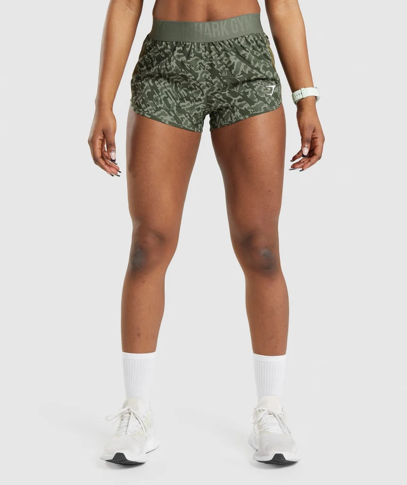 Gymshark Training Loose Fit Shorts - Core Olive