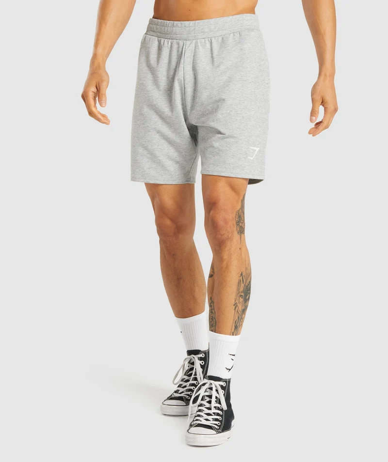 Gymshark Critical 7" Short - Light Grey Core Marl