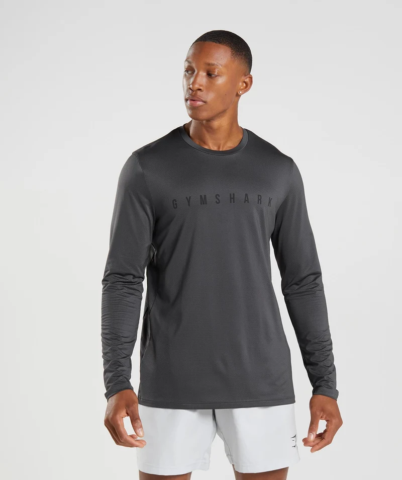 Gymshark Sport Long Sleeve T-Shirt - Grey