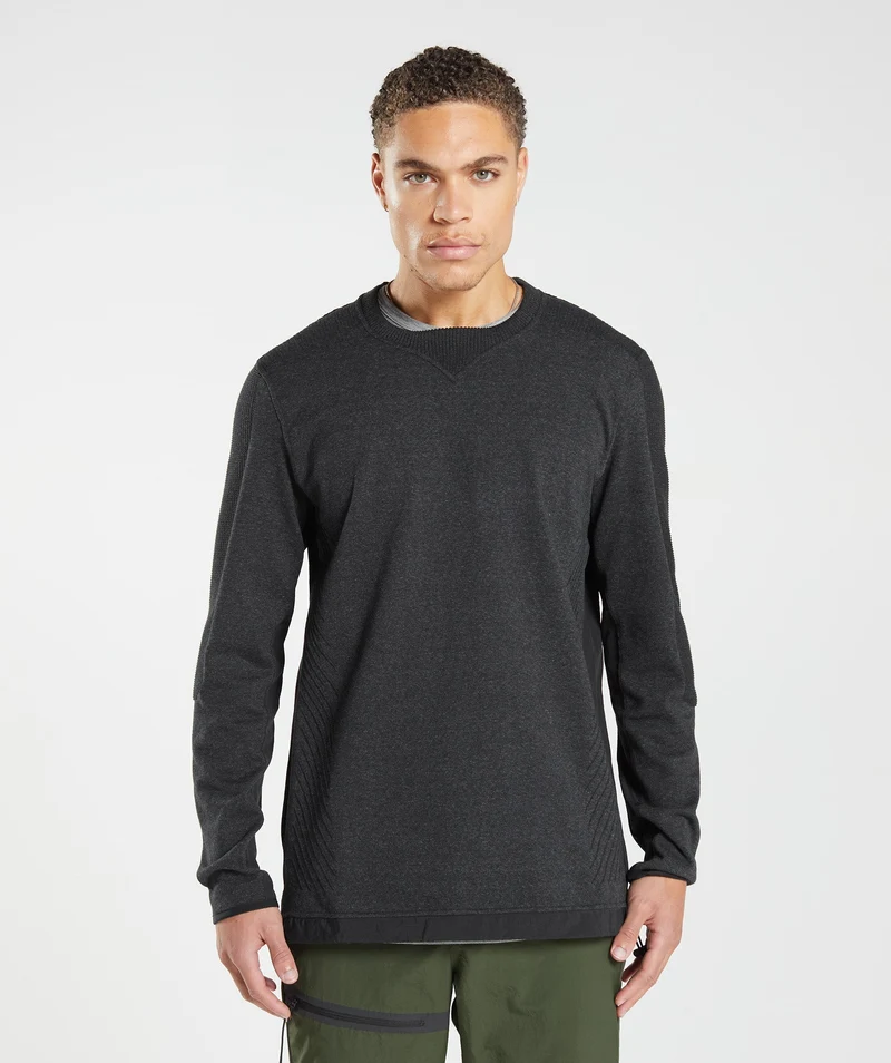 Gymshark Retake Crew - Black