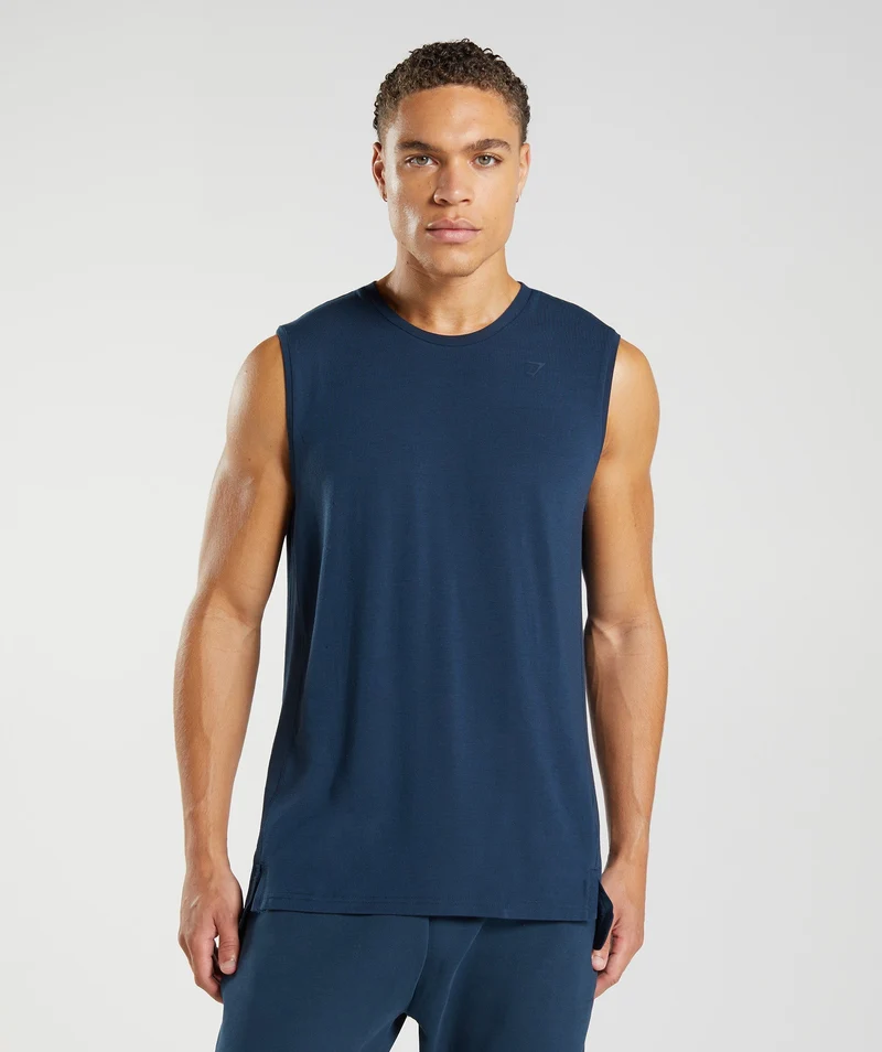 Gymshark Studio Tank - Navy