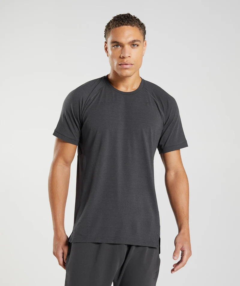 Gymshark Studio Breathe T-Shirt - Grey
