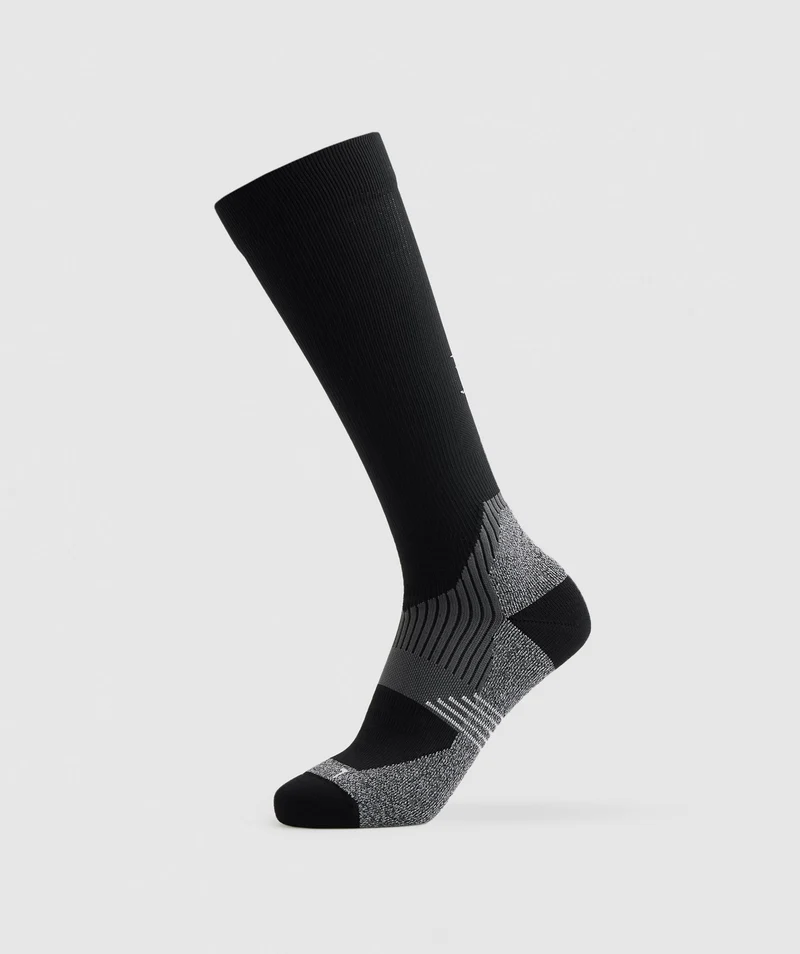Gymshark Long Performance Socks - Black