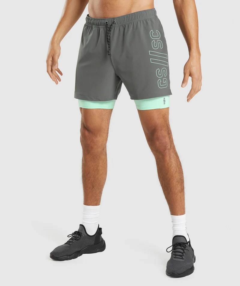 Gymshark Steve Cook Ranger Short - Grey