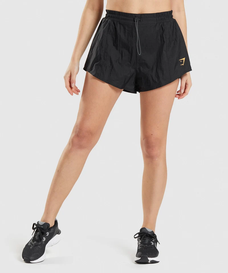 Gymshark Pulse 2-in-1 Shorts - Black