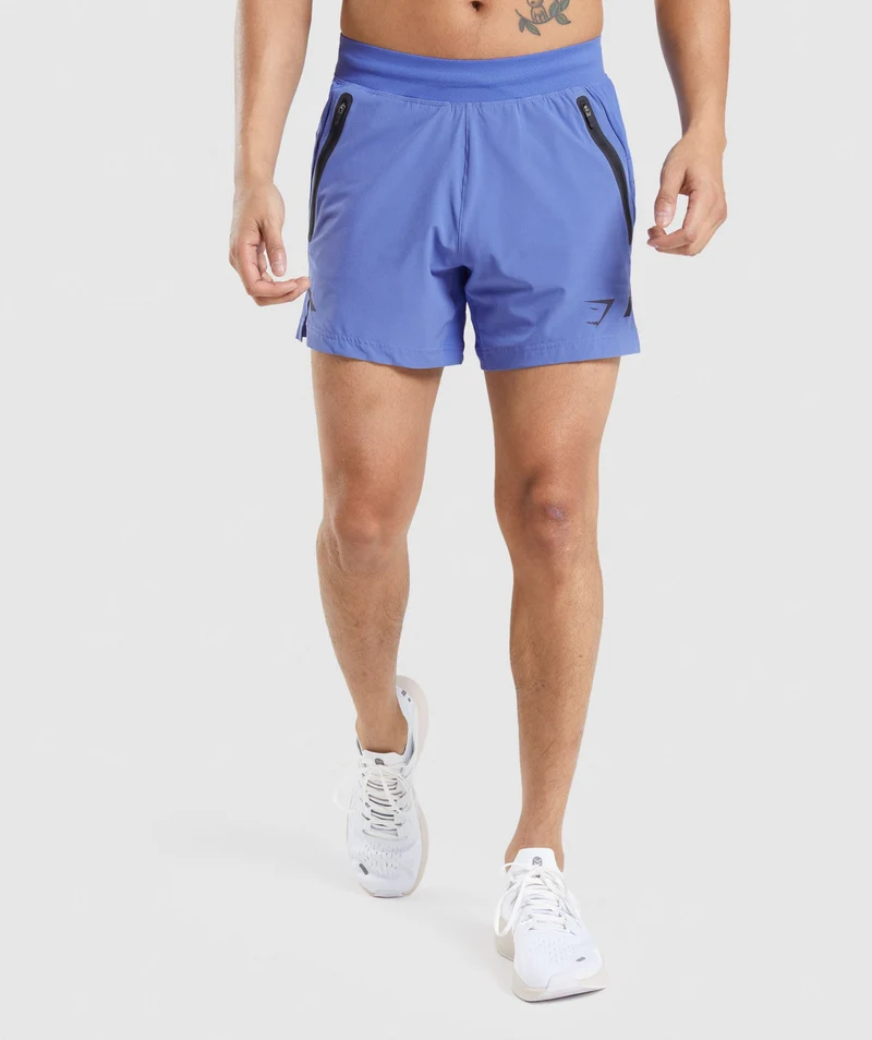 Gymshark Apex 5" Perform Short - Blue