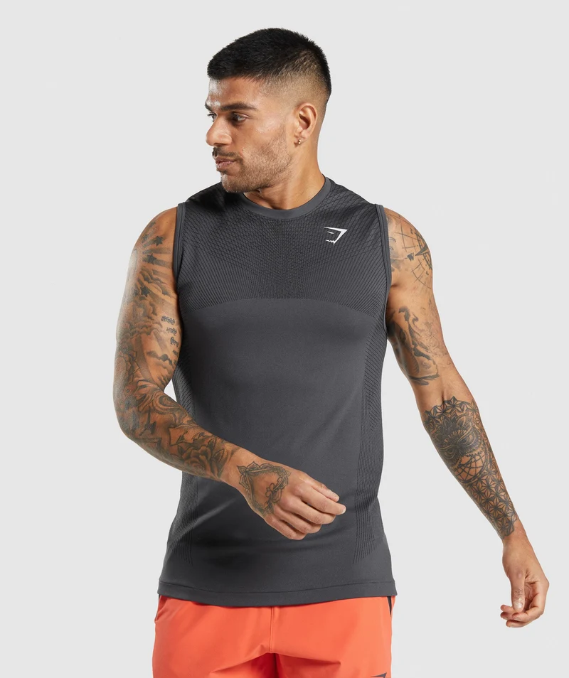 Gymshark Apex Tank - Grey