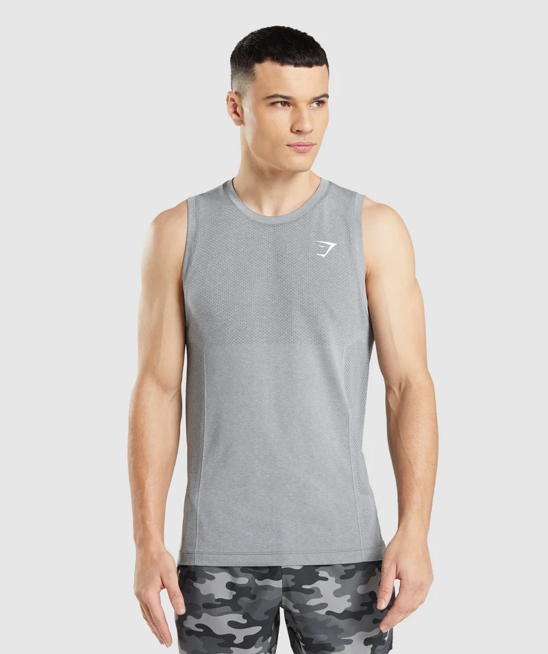Gymshark Vital Tank - Charcoal Grey Marl