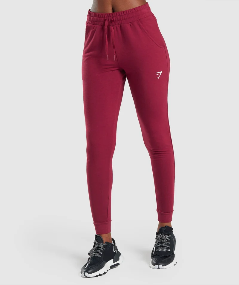 Gymshark Pippa Training Joggers - Red