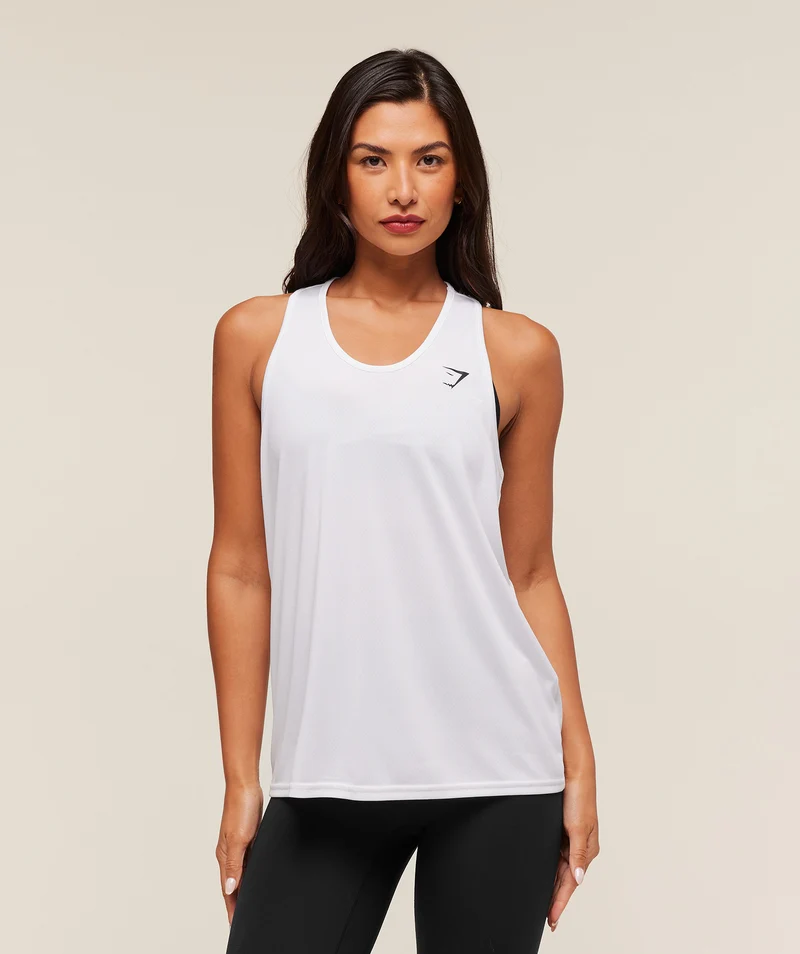 Gymshark Training Vest - White