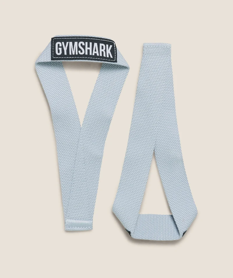 Gymshark Oly Lifting Straps - Smoke Blue