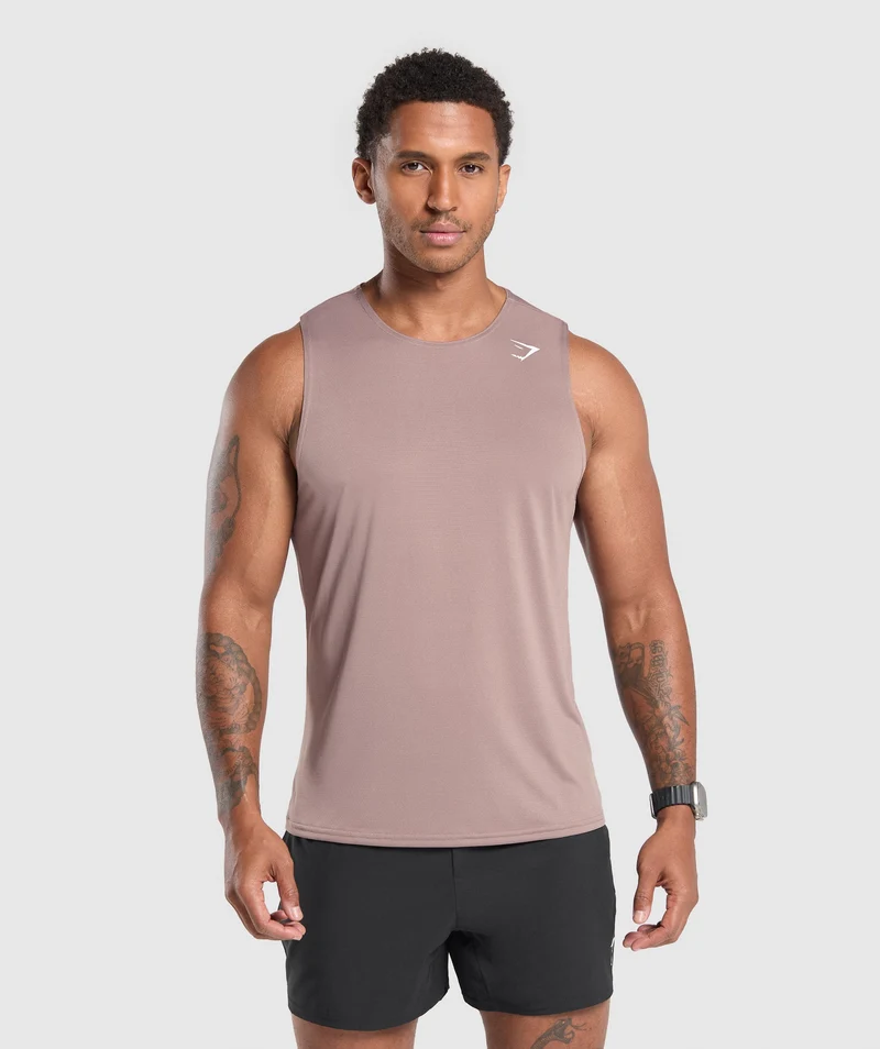 Gymshark Arrival Tank - Powder Mauve