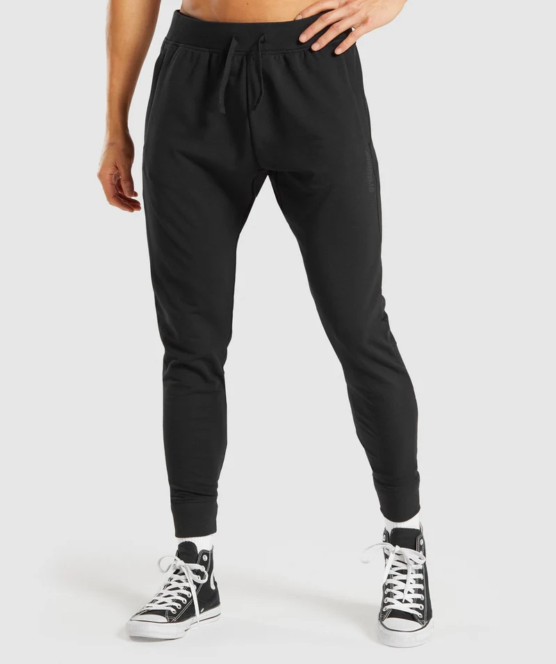 Gymshark Chalk Joggers - Black