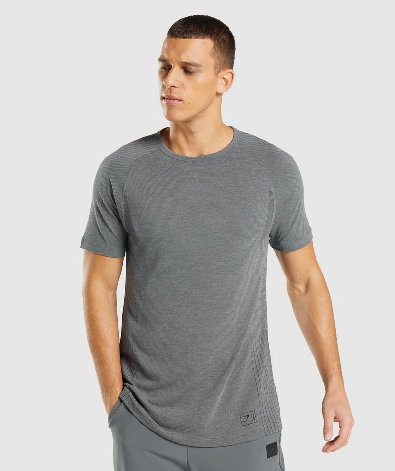 Gymshark Retake Seamless T-Shirt - Black