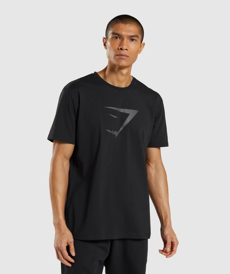 Gymshark Infill SS T-Shirt - Black