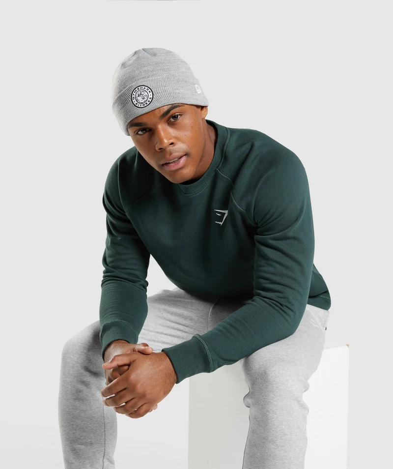 Gymshark GS NE Legacy Knit - Light Grey Core Marl