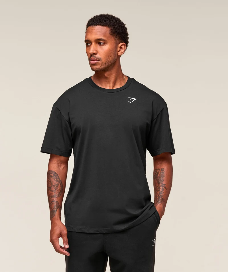 Gymshark Essential Short Sleeve T-Shirt - Black