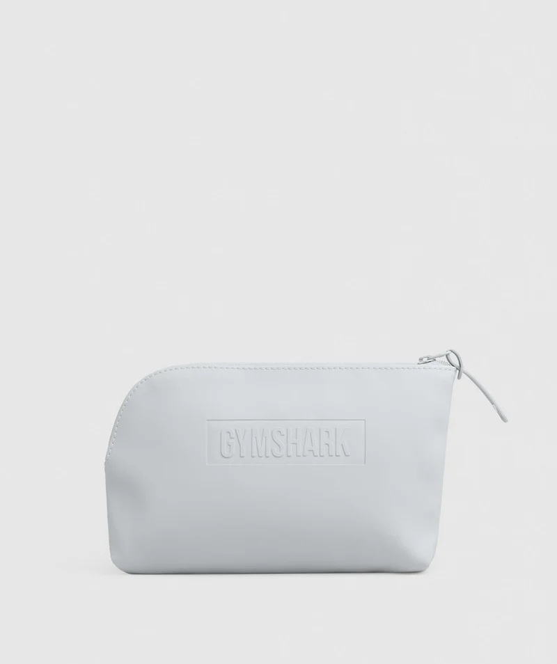 Gymshark Everyday Zip Pouch - Light Grey