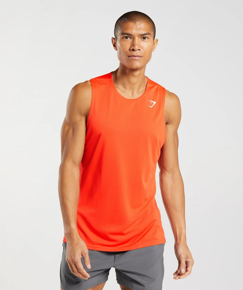 Gymshark Arrival Tank - Pepper Red