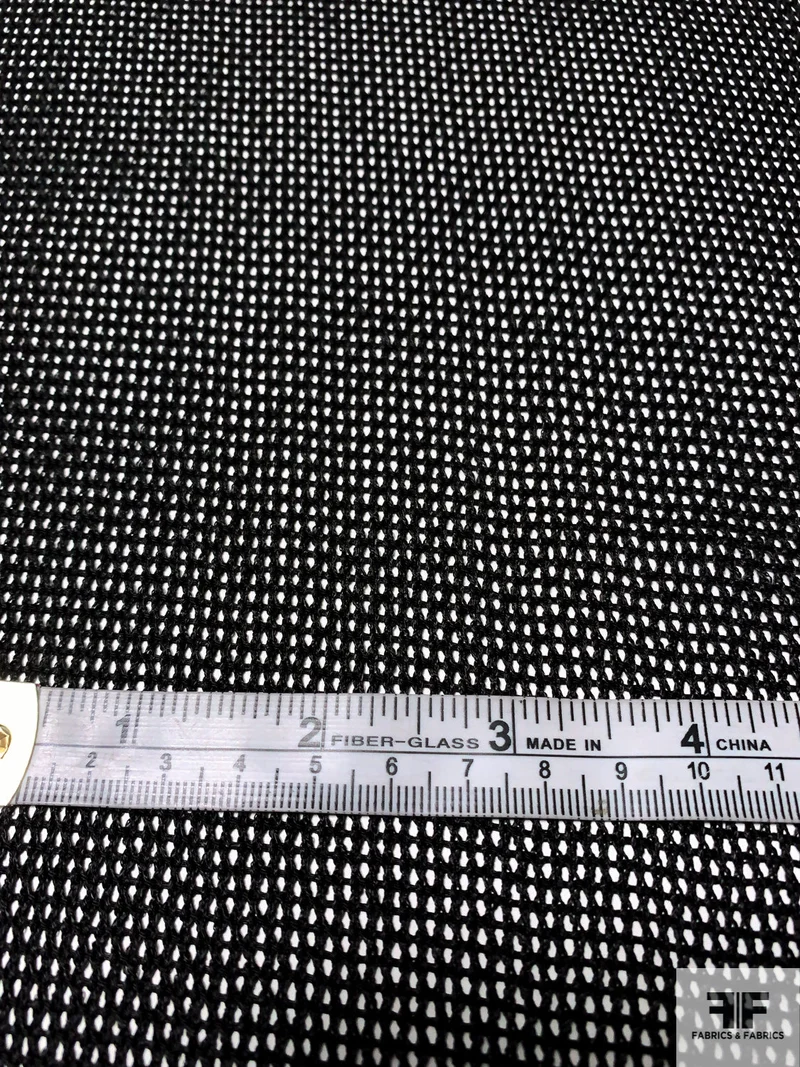 Made in Japan Soft Polyester Gauze - Black
