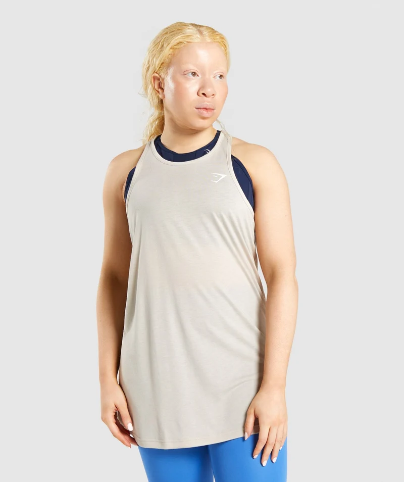 Gymshark Training Oversized Vest - Grey