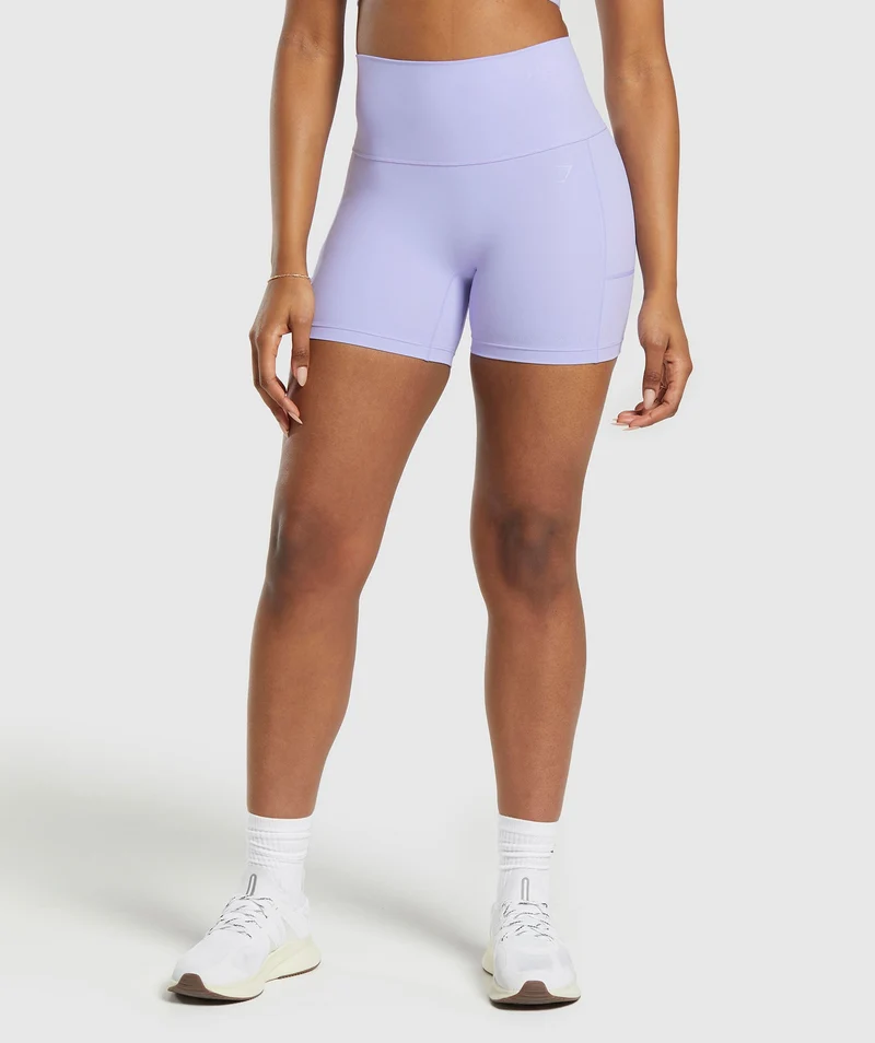 Gymshark LIBBY X GS Shorts - Powdered Lilac