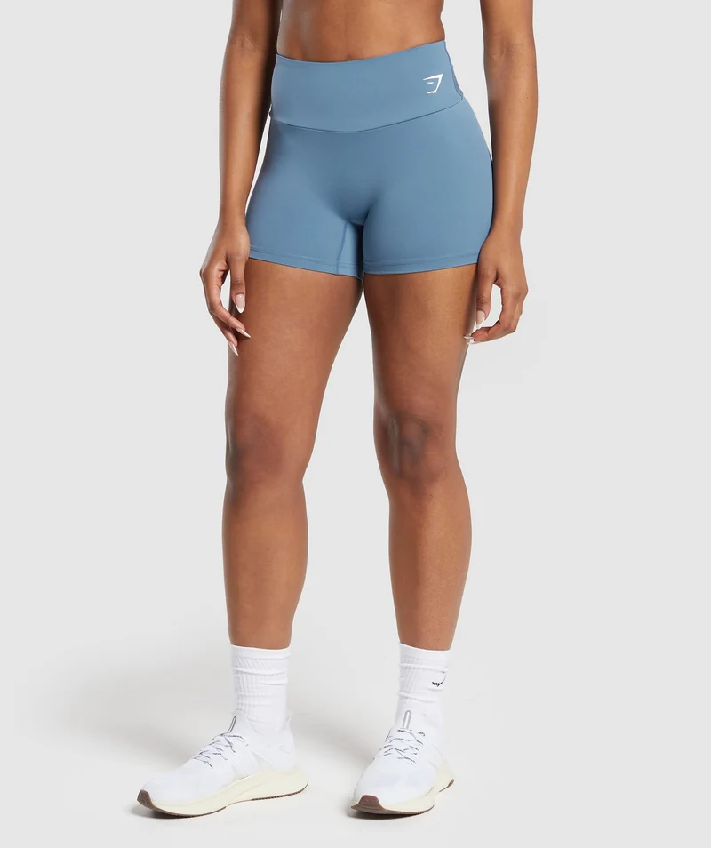 Gymshark Training Shorts - Faded Blue