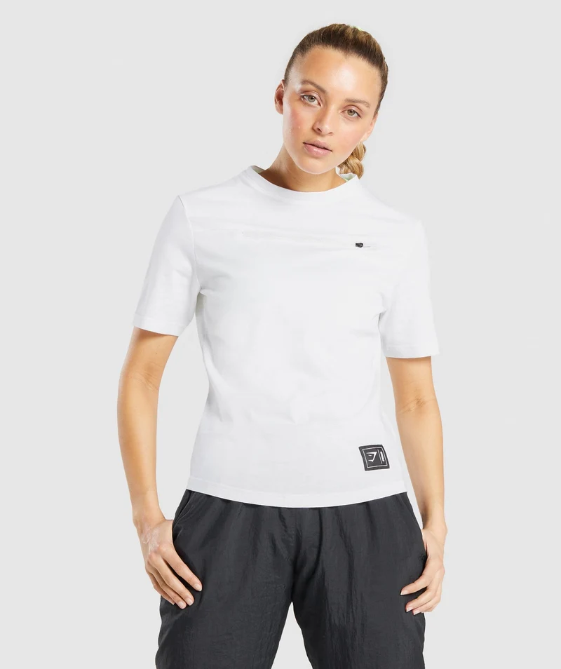 Gymshark CTY T-Shirt - White