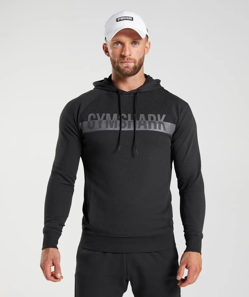 Gymshark Bold React Hoodie - Black