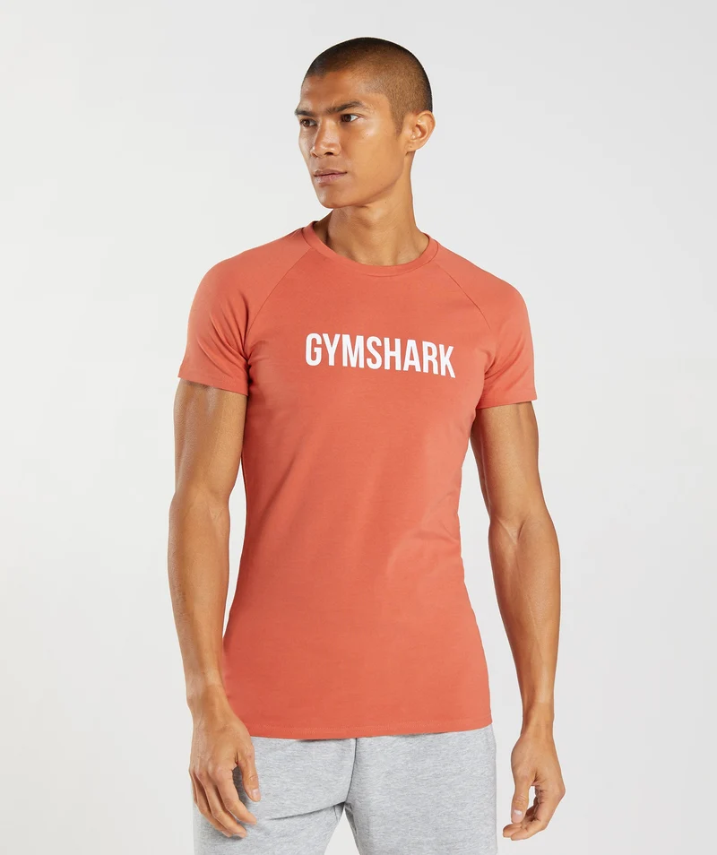 Gymshark Apollo T-Shirt - Storm Red