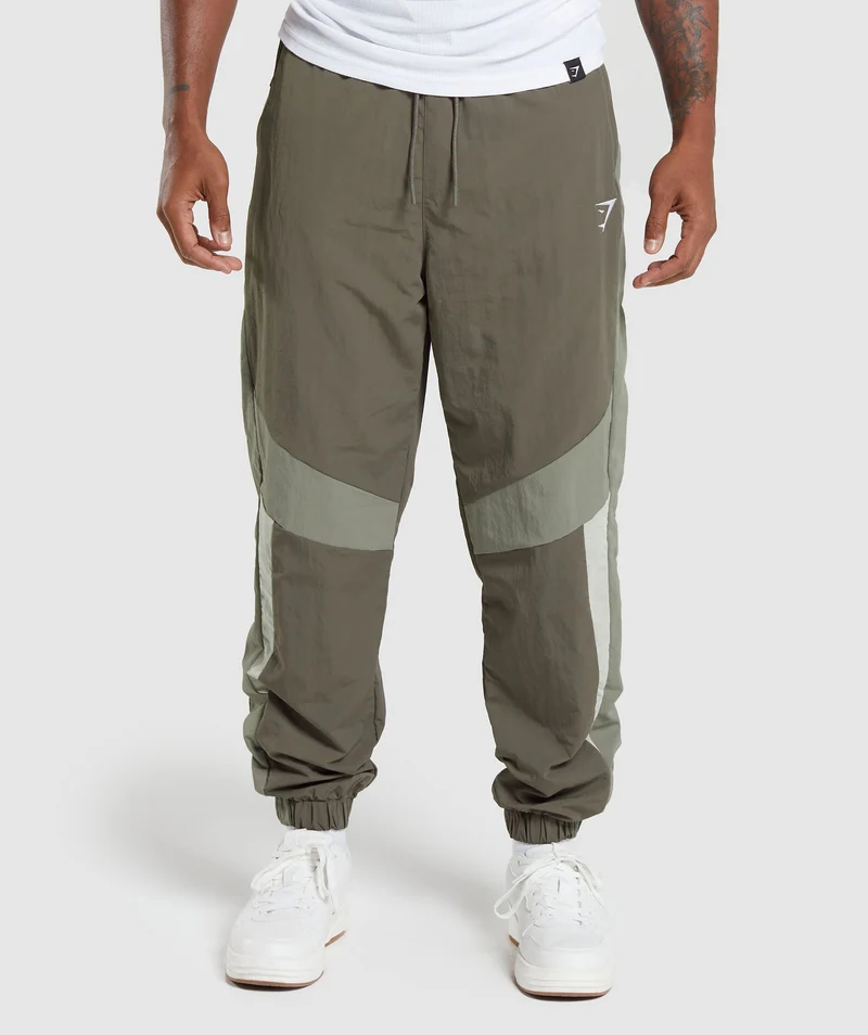Gymshark Retro Track Pants - Brown